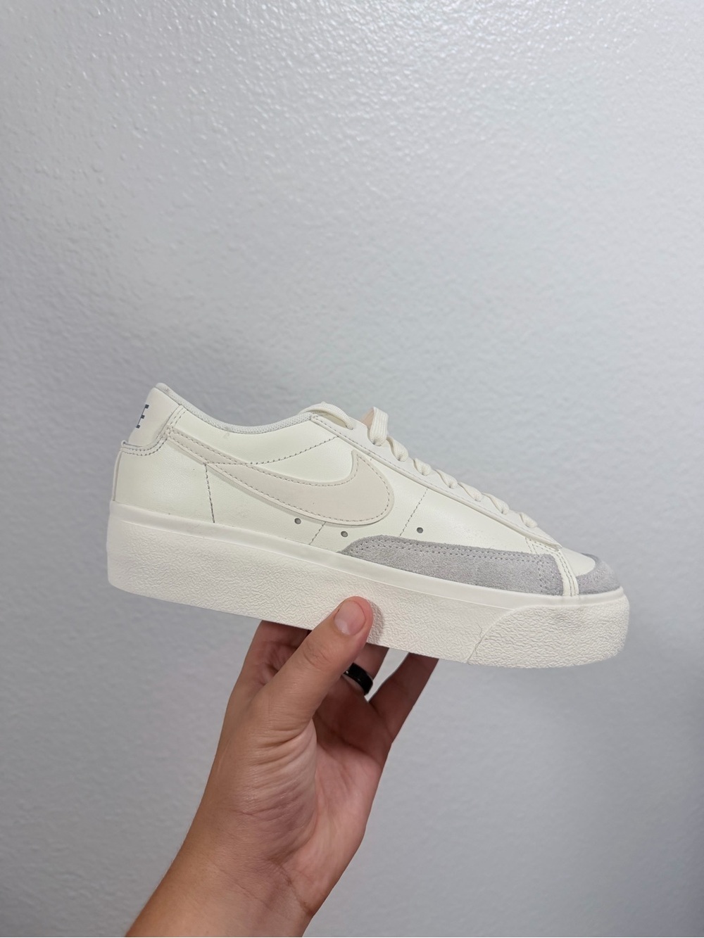 Nike platformed blazers